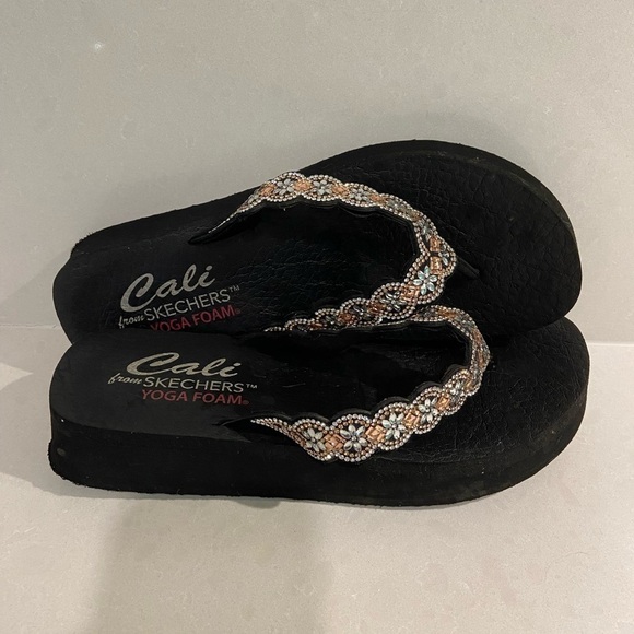 Skechers Cali Yoga Foam Sandals Size 9 - Picture 7 of 8